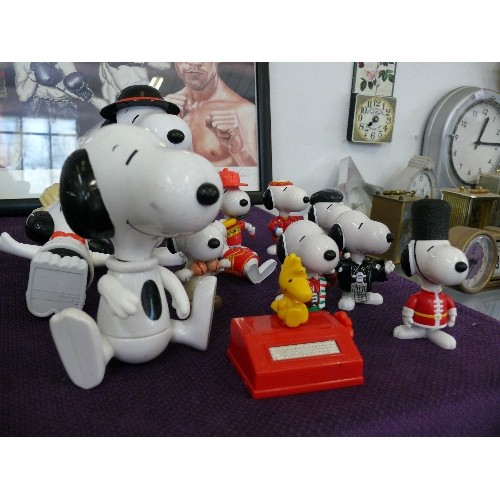 96 - A SELECTION OF VARIOUS SNOOPY FIGURES