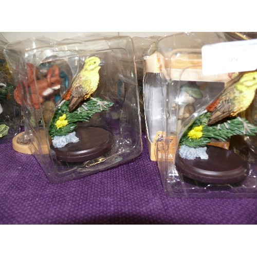 99 - 30 VARIOUS ORNAMENTS FEATURING BIRDS, FANTASY AND BEATRIX POTTER IN ORIGINAL PACKAGING.