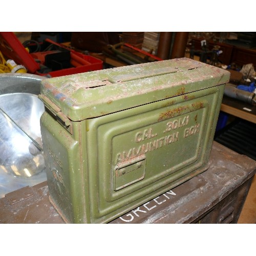 220 - AMMUNITION BOX 270MM X 180MM X 90MM