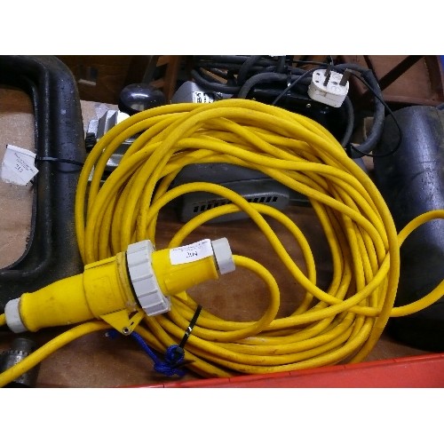 204 - 110 VOLT EXTENSION LEAD APPROX 20 METRES LONG