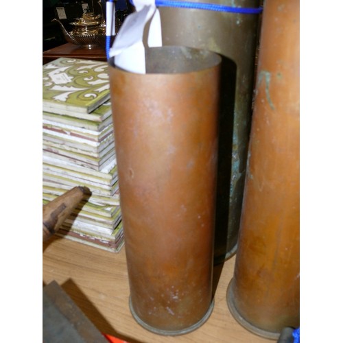 203 - 1943 ARTILLERY SHELL CASING 290MM TALL/100MM AT BASE