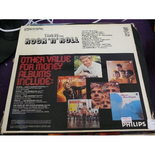 112 - A SELECTION OF LP'S AND SINGLES TO INCLUDE SPANDAU BALLET, STING AND BILL WYMAN.