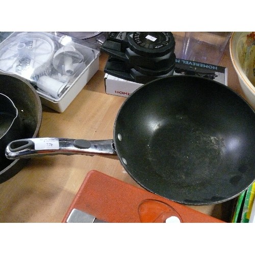 276 - TWO VERY GOOD QUALITY PANS