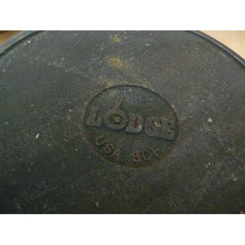 282 - CAST IRON PAN BY LODGE USA