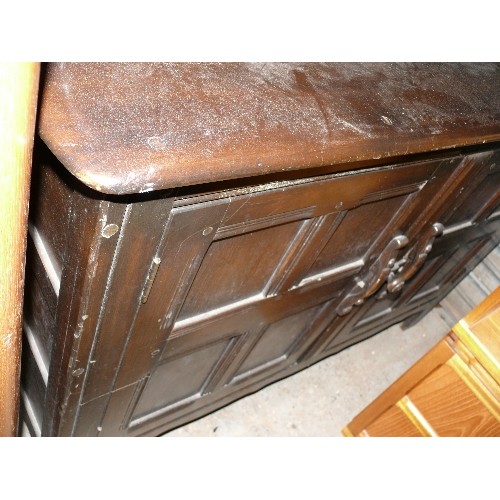 491 - OAK BUFFET SIDEBOARD