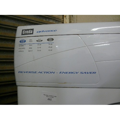 495 - TUMBLE DRYER, CREDA ADVANCE, ENERGY SAVER