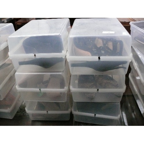 540 - 6 X CONTAINERS OF LADIES SHOES, SIZE 7