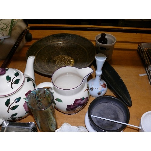 458A - MIXED LOT, CHINA, STAINLESS STEEL, METAL BOWL ETC