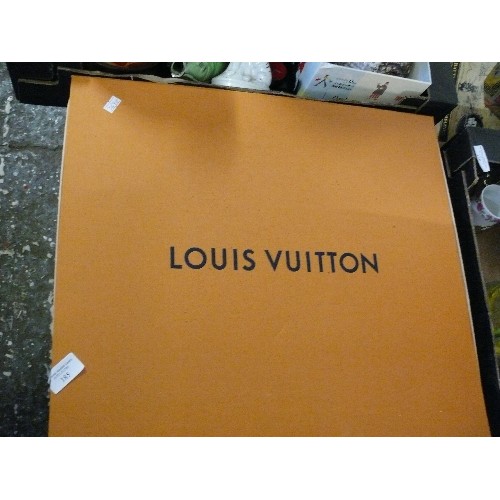 185 - A LARGE LOUIS VUITTON STORAGE BOX