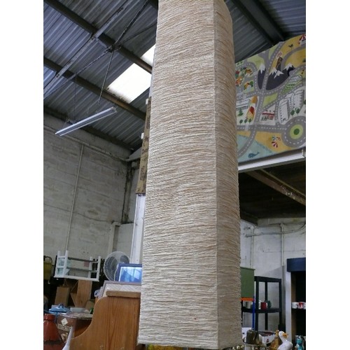 274 - VERY TALL RICE PAPER FLOOR LAMP