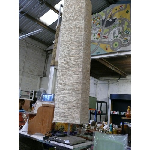 274 - VERY TALL RICE PAPER FLOOR LAMP