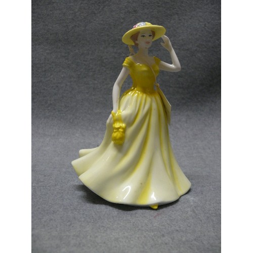 9 - ROYAL DOULTON FIGURINE 'SPRINGTIME' WITH ORIGINAL BOX