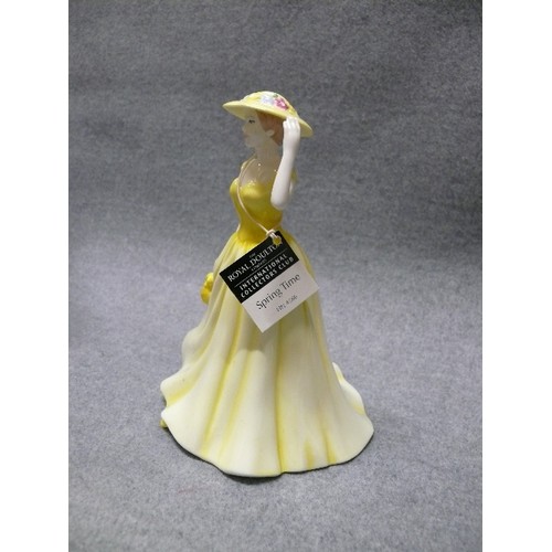 9 - ROYAL DOULTON FIGURINE 'SPRINGTIME' WITH ORIGINAL BOX