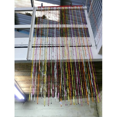 194A - MULTICOLOURED STRAND DOOR SCREEN CURTAIN