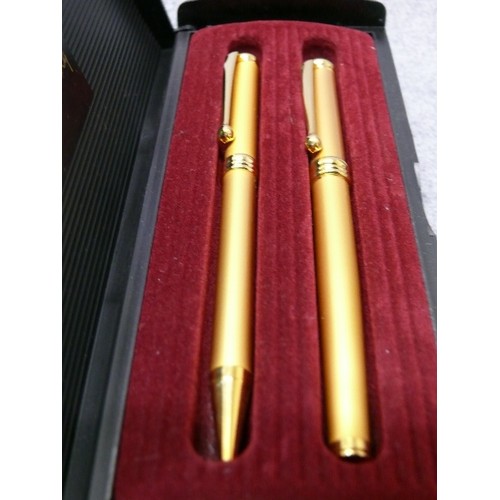 35 - A FRANCOIS COTY PEN SET BOXED