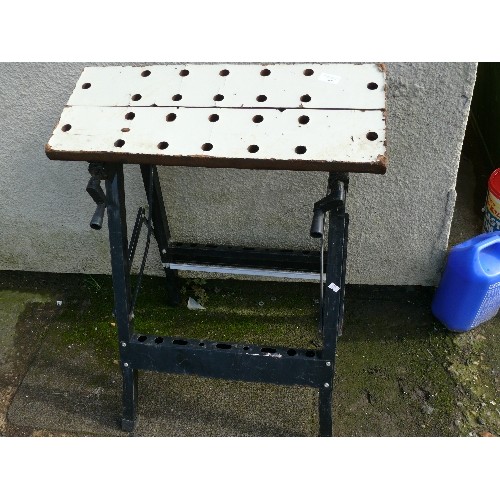 508 - UNBRANDED WORKMATE STYLE BENCH