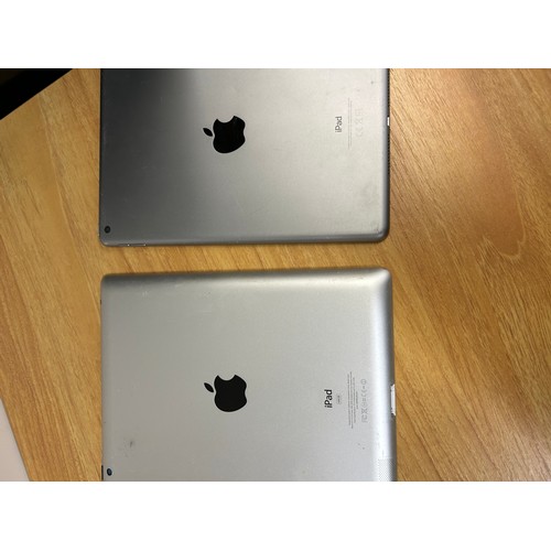 45A - TWO APPLE IPADS - MAY NEED ATTENTION