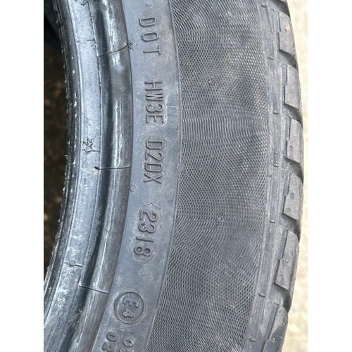 523 - 2 X CONTINENTAL 5MM TREAD SIZE 255 X 45 X R19