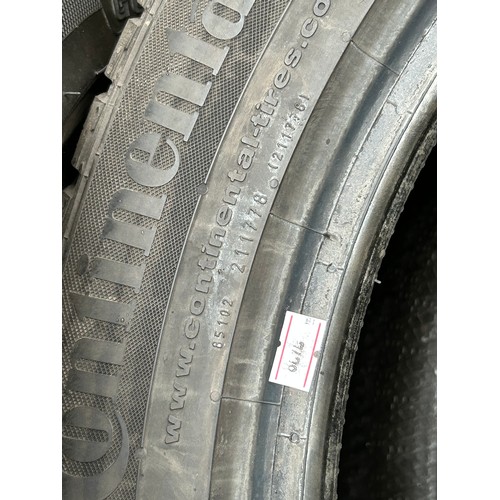 523 - 2 X CONTINENTAL 5MM TREAD SIZE 255 X 45 X R19