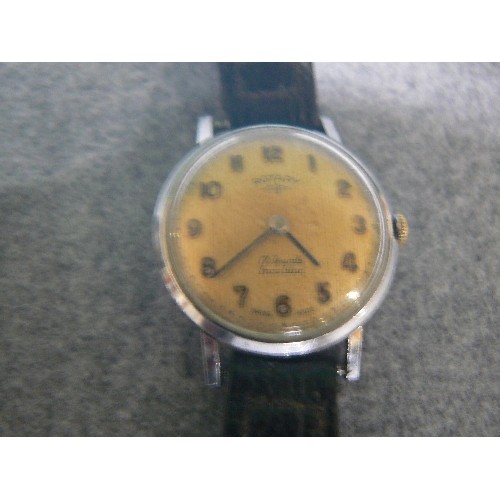 17 - A COLLECTION OF WATCHES 1/ GENTS ROTARY 1960`ISH 21 JEWELS WORKING 2/ LOVELY OLD WATCH 1910-20`ISH C... 