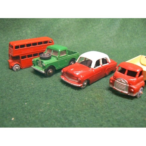 72 - A BOX OF 30 DINKY DUBLO MODEL VEHICLES