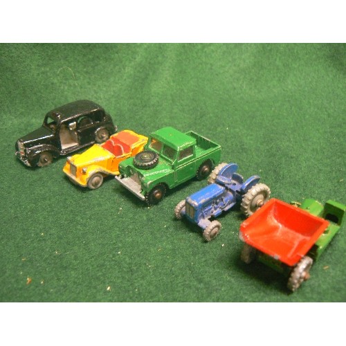 72 - A BOX OF 30 DINKY DUBLO MODEL VEHICLES