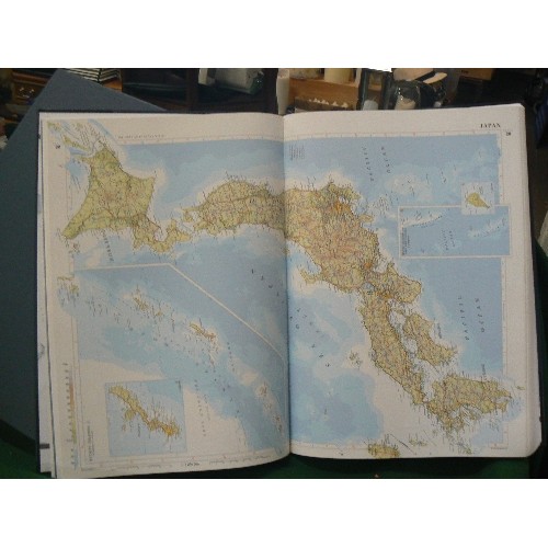 127 - A VERY LARGE COPY OF 'THE TIMES ATLAS OF THE WORLD'