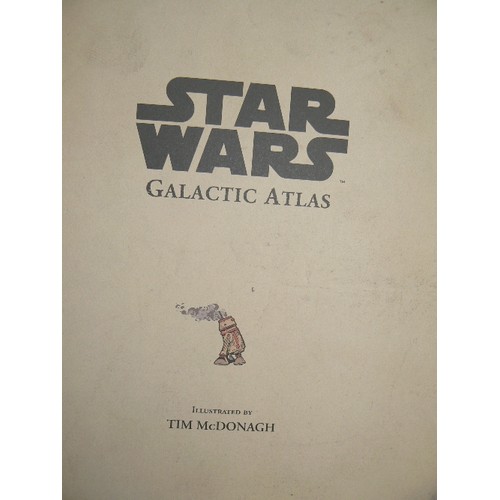 190 - A STAR WARS GALACTIC ATLAS AND A POKEMON TRADING CARD TIN