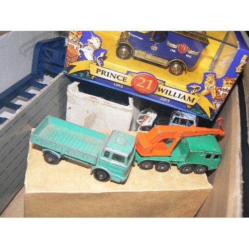 207 - A BOX OF COLLECTORS VEHICLES TO INCLUDE CORGI AND MATCHBOX