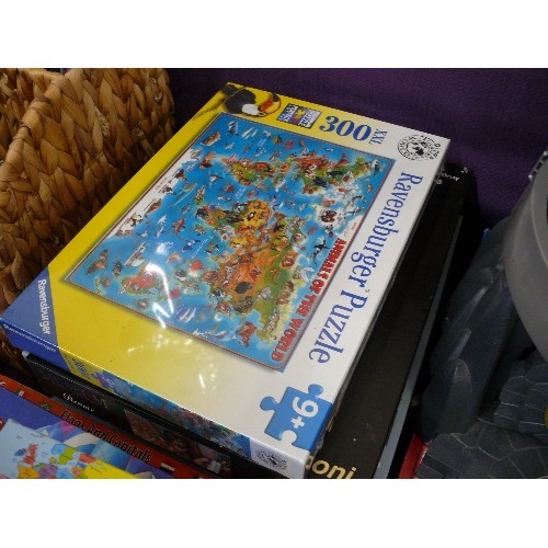 120 - A LARGE SELECTION OF VARIOUS GOOD QUALITY PUZZLES, SOME NEW AND SEALED