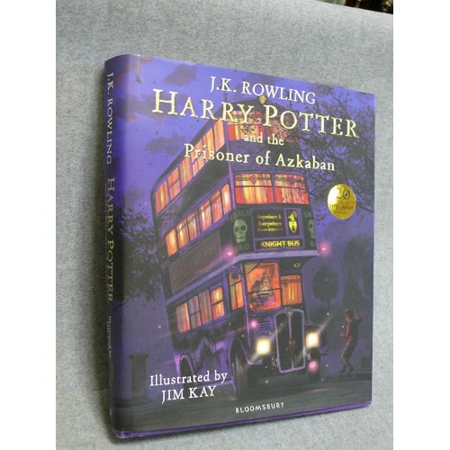 85 - A LARGE UNUSUAL HARDBACK COPY OF HARRY POTTER AND THE PRISONER OF AZKABAN BY J.K. ROWLING VERY NICE ... 