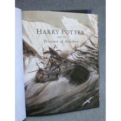 85 - A LARGE UNUSUAL HARDBACK COPY OF HARRY POTTER AND THE PRISONER OF AZKABAN BY J.K. ROWLING VERY NICE ... 