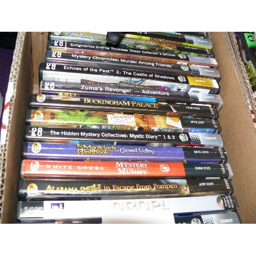 160 - 30 X PC CD-ROM GAMES -  ALL ORIGINAL CASES AND HARDLY USED