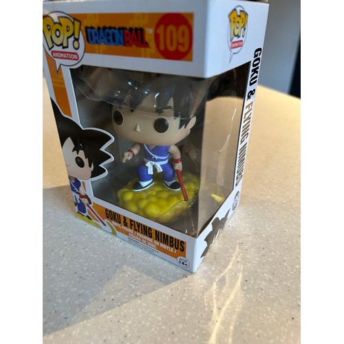 53F - DRAGONBALL FUNKO POPS ANIMATION FIGURE 109 