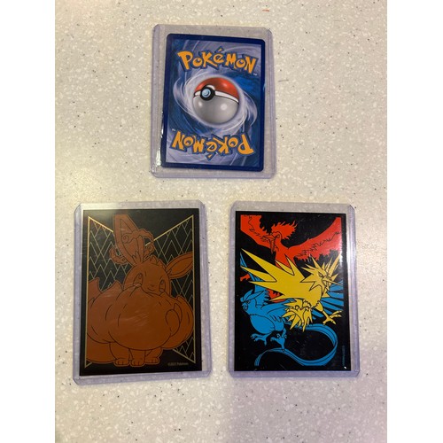 36 - 3 X Rainbow Pokemon cards