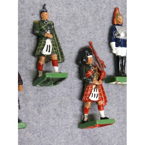 3 - COLLECTION OF 'BRITAINS' TOY SOLDIERS DISPLAY ITEMS