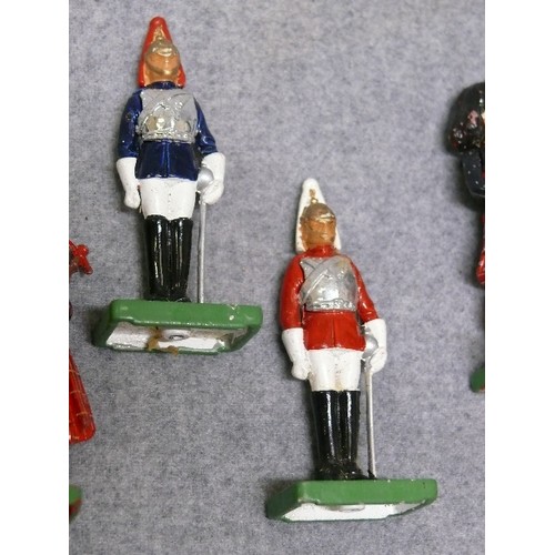 3 - COLLECTION OF 'BRITAINS' TOY SOLDIERS DISPLAY ITEMS