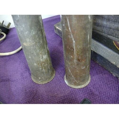 203 - TW 1942 ARTILLERY SHELL CASES 300MM X 85MM