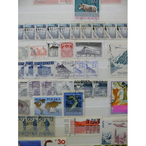 57 - 4 WELL FILLED STOCK BOOKS  OF STAMPS INCLUDING GEORGE V EARLY BRITISH, CEYLON, RHODESIA - MANY HUNDR... 