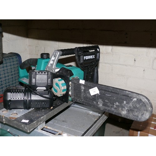 151 - A FERREX BATTERY CHAINSAW