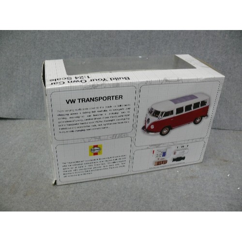 83 - VW TRANSPORTER 1968-1979 BY HAYNES, BUILD YOUR OWN CAR, 1:24 SCALE, NEW