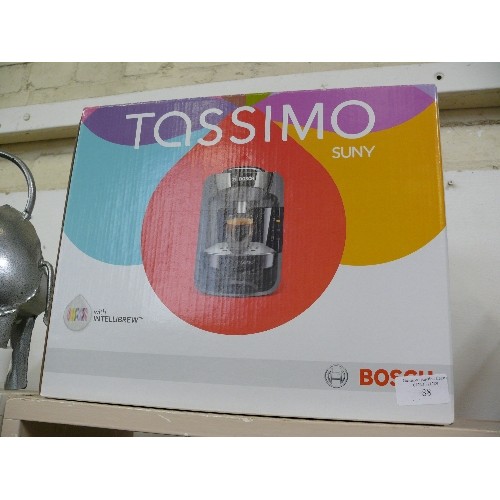 88 - TASSIMO SUNNY COFFEE MACHINE, NEW AND BOXED