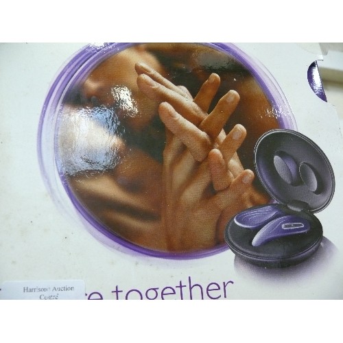 108 - PHILIPS DUAL MASSAGER -  EXPLORE TOGETHER, NEW AND BOXED