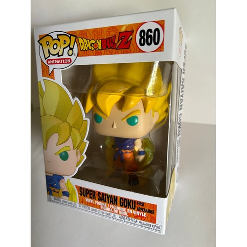 171 - DRAGONBALL FUNKO POPS ANIMATION FIGURE 860 