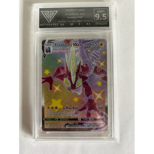 185 - GRADED POKEMON CARD BY GETGRADED 