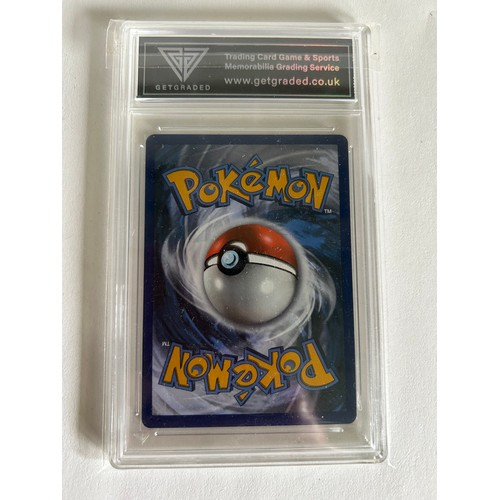 185 - GRADED POKEMON CARD BY GETGRADED 