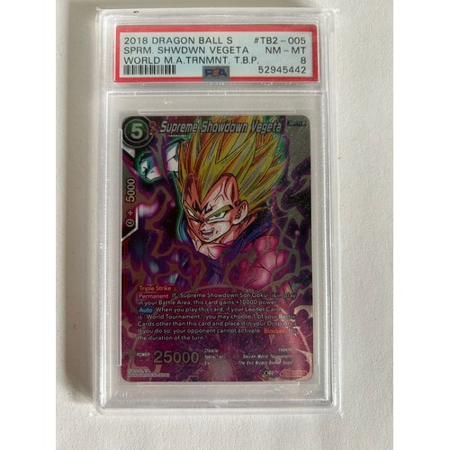 182 - GRADED DRAGON BALL CARD, GRADED BY PSA 