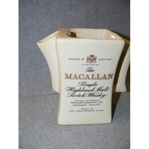 169 - A COLLECTION OF WHISKY WATER JUGS TO INCLUDE JOHNNIE WALKER, SPEY ROYAL, MACALLAN AND MACKINLAY'S