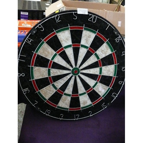 210 - A DARTBOARD, NEVER BEEN USED