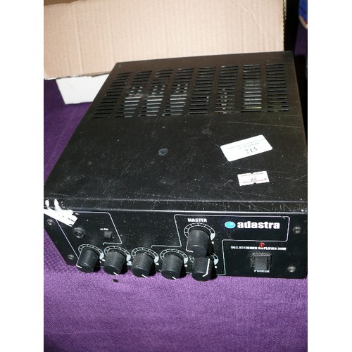 215 - A 952.931 MIXER AMPLIFIER 25W BY ADASTRA